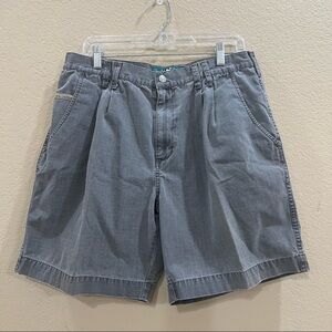 Vtg Big Dogs Cotton Gray Mens Cargo Shorts Sz 36 Summer Casual Comfy GorpcoreEUC